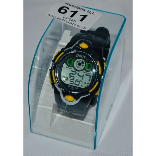 611 - Polit Digital Watch - Boxed