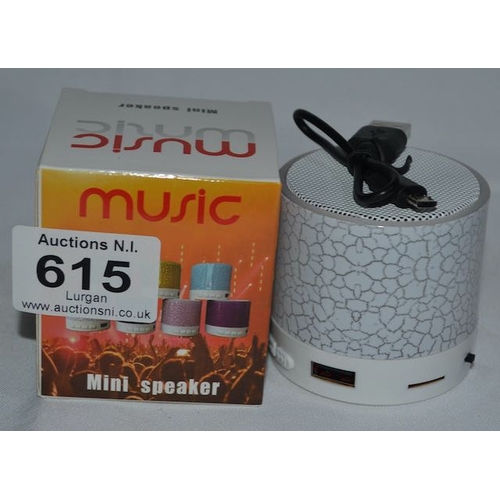 615 - Mini Speaker - Boxed