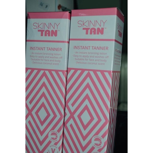 107 - Skinny Tan Instant Tanner 125ml x2