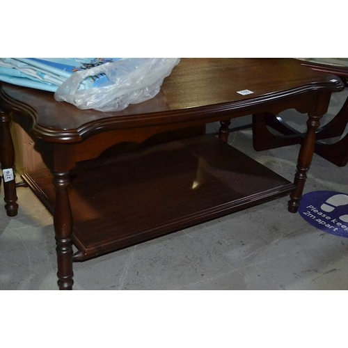 185 - Mahogany Coffee Table