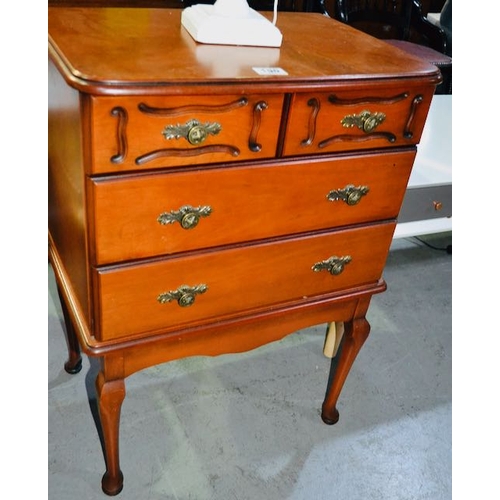 190 - 4 Drawer Bedside Table