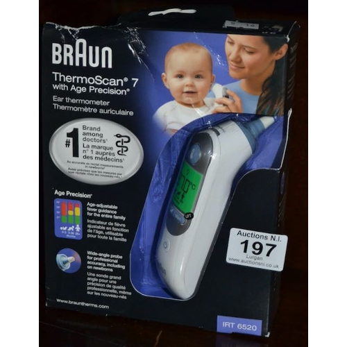 197 - Braun Thermoscan 7 - Box Sealed