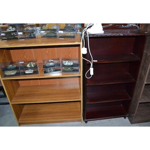207 - 4 Tier Book Shelf x2