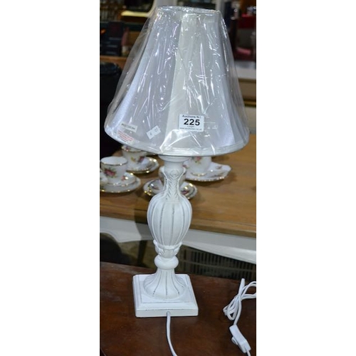 225 - Decorative Table Lamp & Shade - Sealed