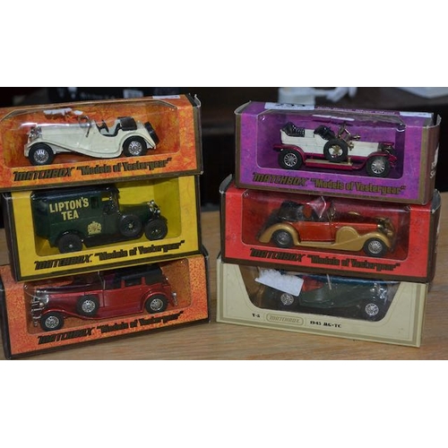 233 - Matchbox Models Of Yesteryear x 6 Incl Rolls Royce Silver Ghost