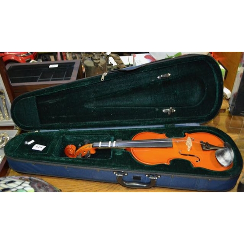 624 - Cathedral Violin in Case