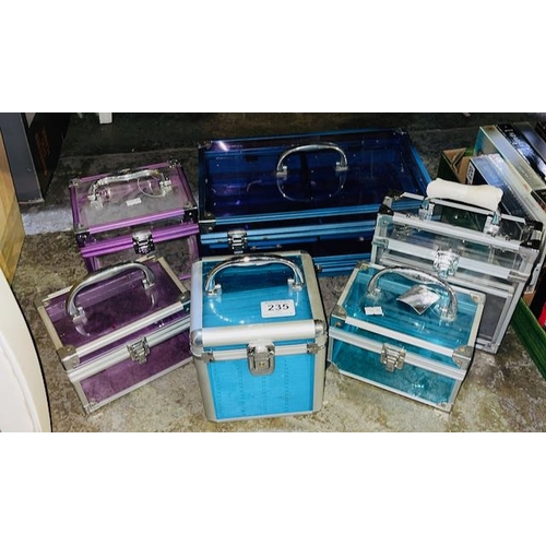 235 - Collection Of 6 x Storage Boxes