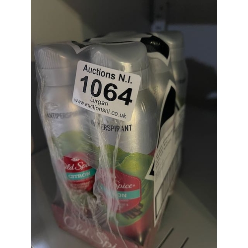 1064 - 6pk 150ml Old Spice Citron Deodorant