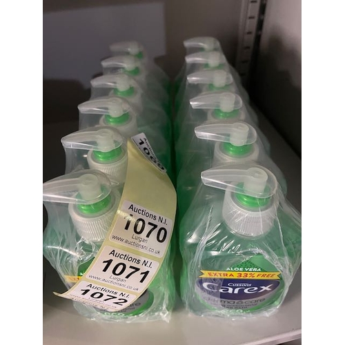 1071 - 2 x 6pk Carex Antibac Handsoap