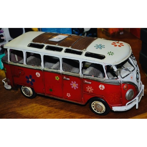 3 - Tin VW Camper Van