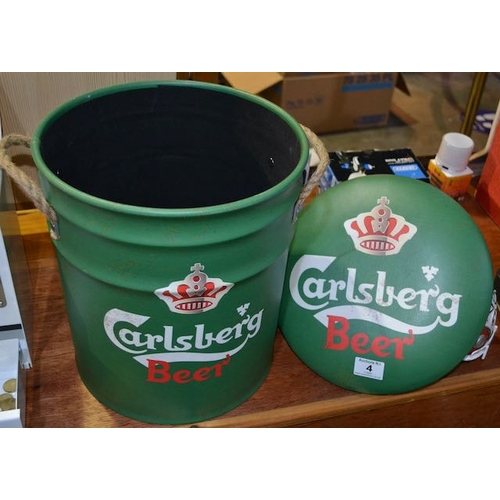 4 - Carlsberg Storage Stool