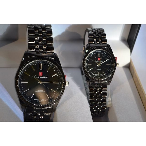 139 - Luis Cardini Twin Watch Set