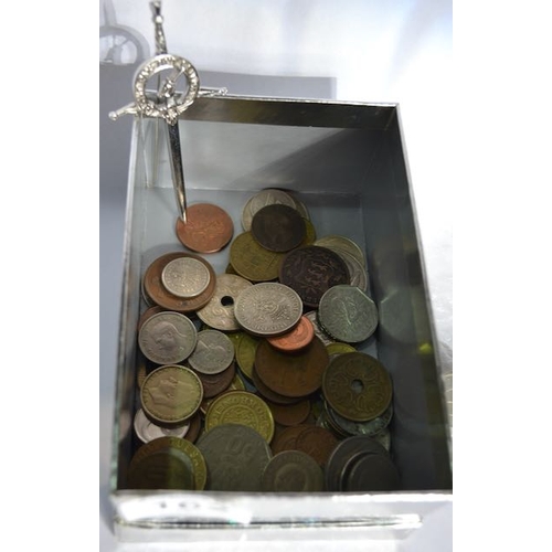 162 - Box of Coins etc