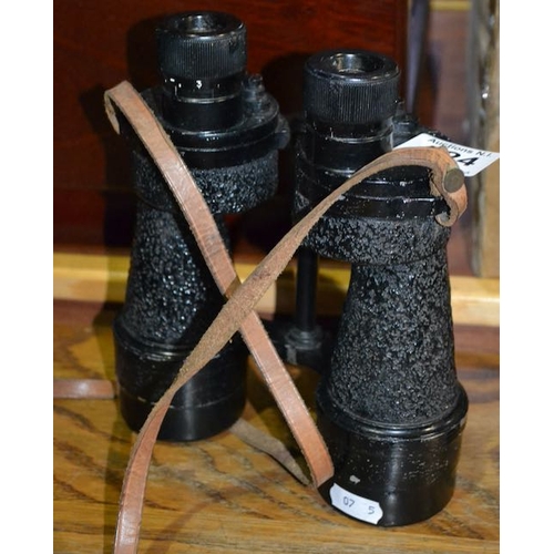 524 - Bino Prism MK IV Binoculars, Circa 1941, British Army.