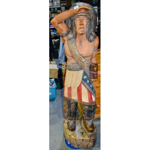 290A - Large Indian Statue Approx 5'3