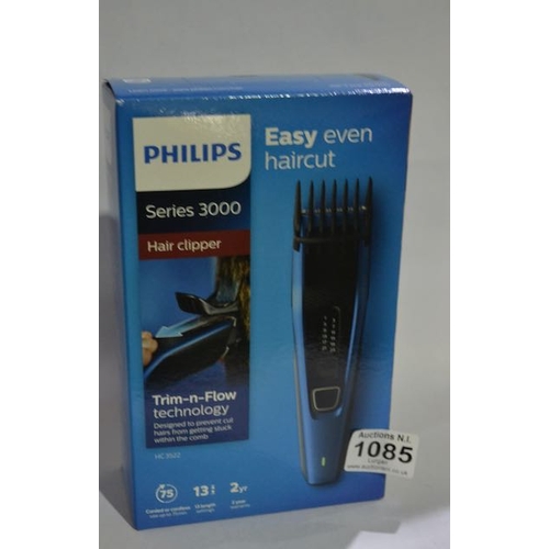 1085 - Phillips Series 3000 Hairclippers