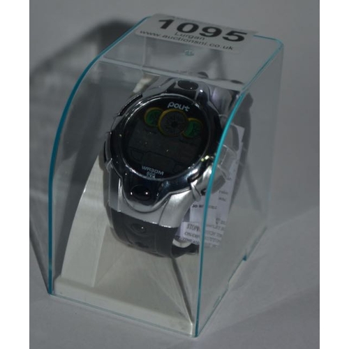 1095 - Boxed Polit Digital Watch