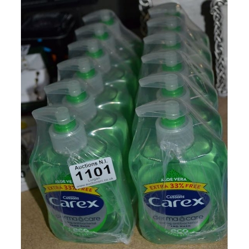 1101 - 2 x 6 Carex AntiBacterial Aloe Vera Hand Soap