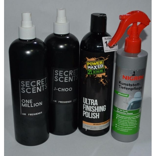 1121 - 4 Bottles Of Car Cleaning Products Including Polish