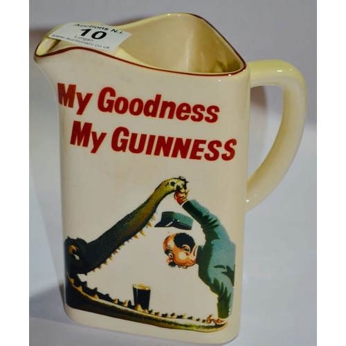 10 - My Goodness My Guinness Zoo Keeper & Crocodile Arthur Guinness Official Merchandise Jug