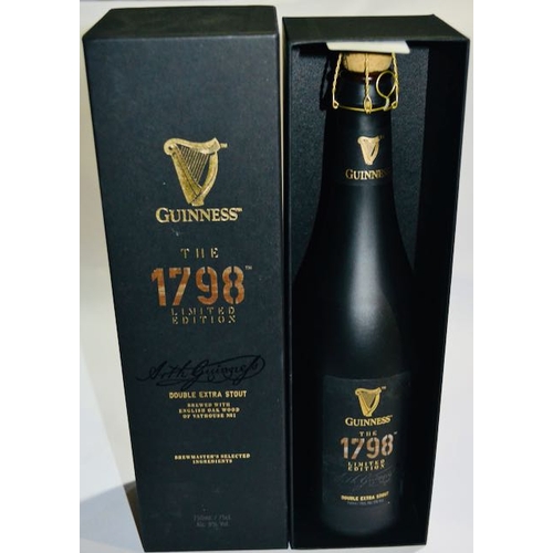 26 - Guinness The 1798 Limited Edition Double Extra Stout 750ml Bottle Presentation