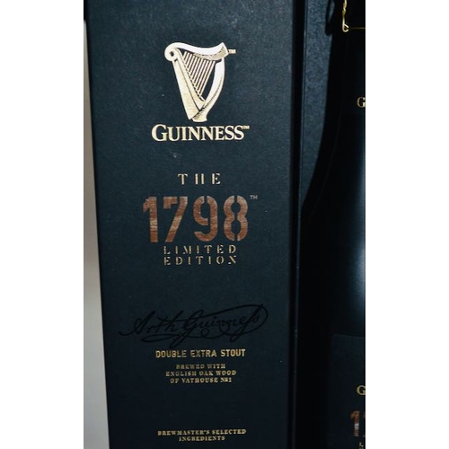 26 - Guinness The 1798 Limited Edition Double Extra Stout 750ml Bottle Presentation