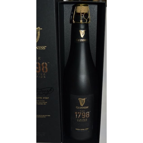 27 - Guinness The 1798 Limited Edition Double Extra Stout 750ml Bottle Presentation