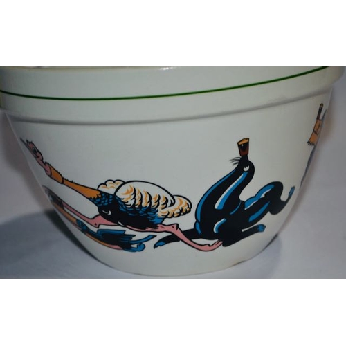 29 - Gresley Ware Produced for Guinness Zoo Keeper Series by T.G.Green & Co Ltd Pudding Bowl