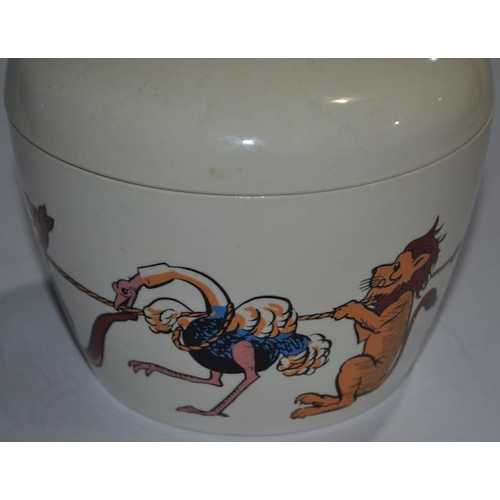 30 - Gresley Potteries Produced for Guinness Zoo Keeper Series by T G Green & Co Ltd Stilton Jar with Lid... 