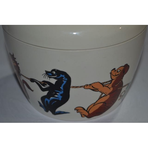 30 - Gresley Potteries Produced for Guinness Zoo Keeper Series by T G Green & Co Ltd Stilton Jar with Lid... 