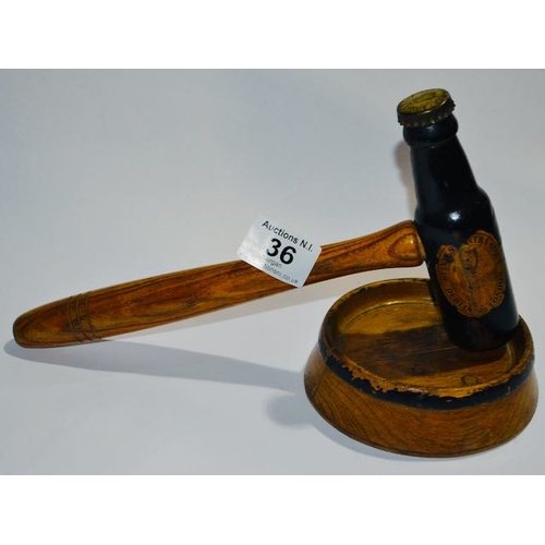 36 - Guinness Gavel c1955