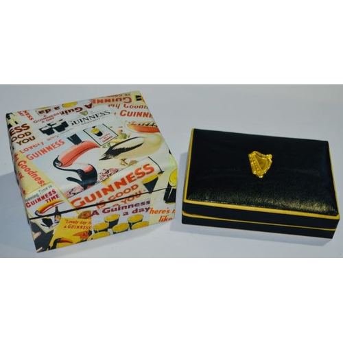 42 - Guinness Playing Card Box with Cards + 2x Packs of Guinness Playing Cards in Case