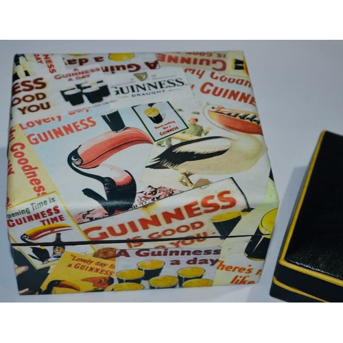 42 - Guinness Playing Card Box with Cards + 2x Packs of Guinness Playing Cards in Case