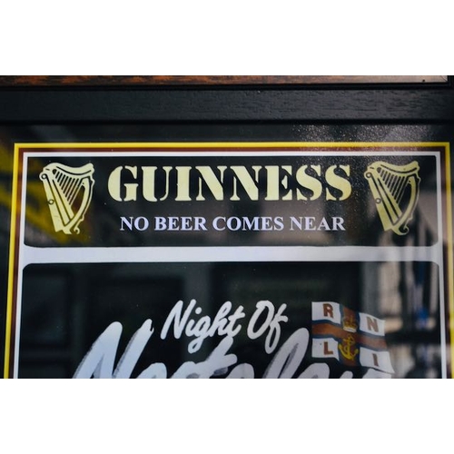 47 - Guinness No Beer Comes Near Night of Nostalgia with the Fabulous Hilton Showband Poster - 14x20