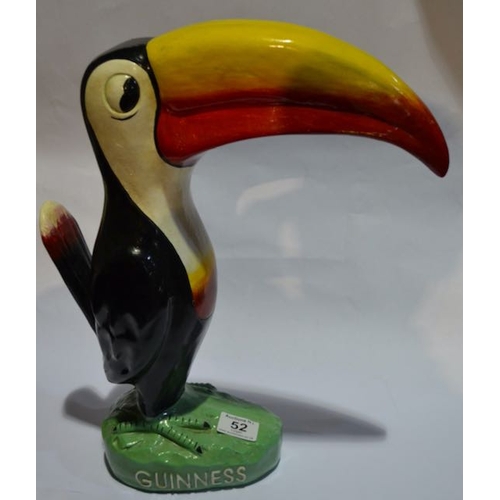 52 - Large Guinness Toucan - Appx 14x16