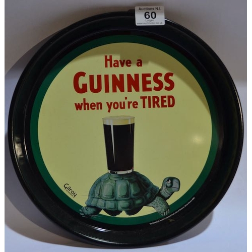 60 - Gilroy Classics 2000 - Have a Guinness When You're Tired Bar Tray