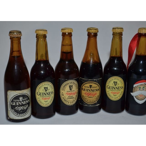 110 - 10x Miniature Guinness Bottle