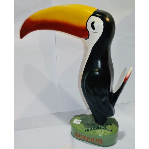 147 - Extra Large Heavy Guinness Toucan - Appx 20x24