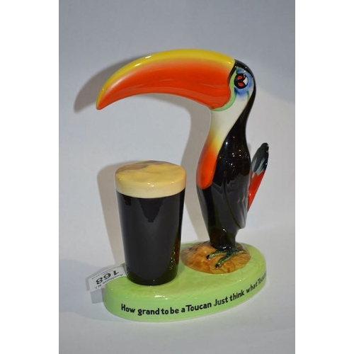 168 - Carlton Ware for Arthur Guinness Toucan with Pint - 'How Grand to be a Toucan' GA 2151