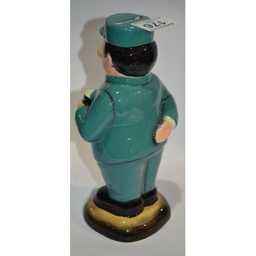 176 - Guinness & Co Zoo Keeper Beer Money Box - Appx 9x4