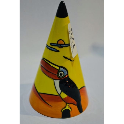 179 - Lorna Bailey Old Ellgreabe Pottery Burslem Ltd Ed 2/75 Guinness Toucan Sugar Sifter - Appx 5