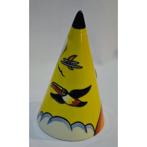 179 - Lorna Bailey Old Ellgreabe Pottery Burslem Ltd Ed 2/75 Guinness Toucan Sugar Sifter - Appx 5