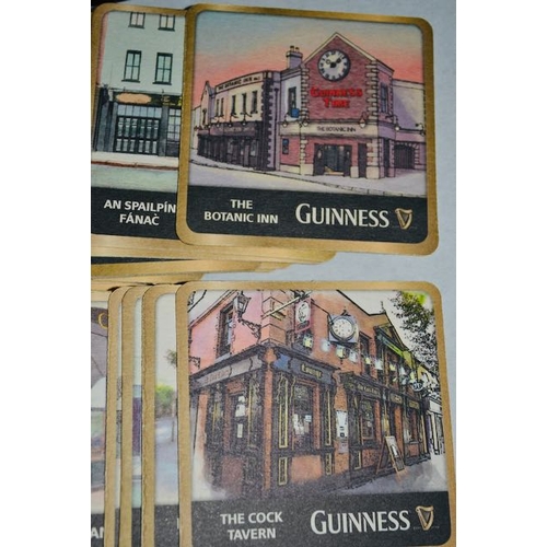 242 - Large Collection of Guinness Bar Front Beer Mats