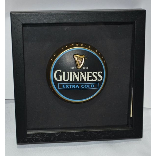 247 - 4x Box Framed Guiness Crests