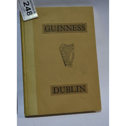 248 - Guinness Dublin St James Gate Book Printed in 1948 x2