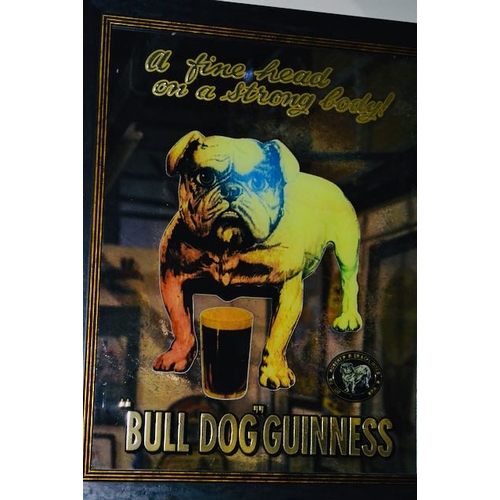 261 - Bulldog Guinness Mirror - 19