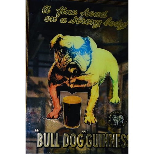 261 - Bulldog Guinness Mirror - 19