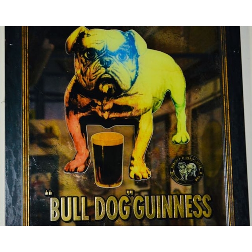 261 - Bulldog Guinness Mirror - 19