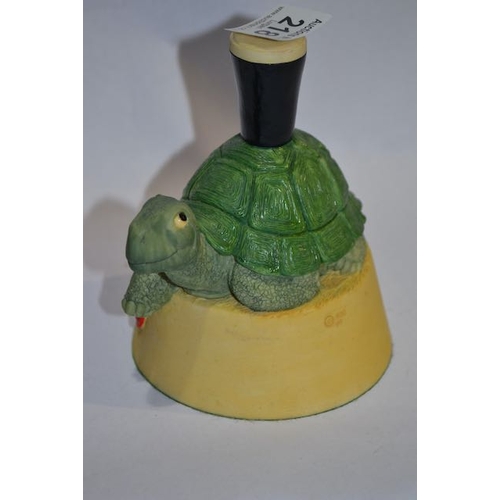 218 - Guinness Official Merchandise Gilroy Reproduction Tortoise Statue - Appx 6x6