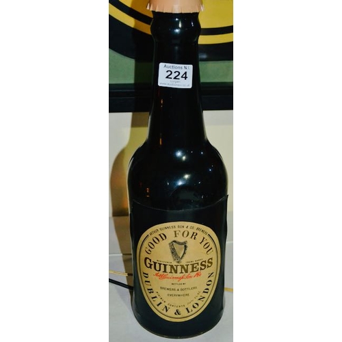 224 - Guinness Bottle Lamp - 17